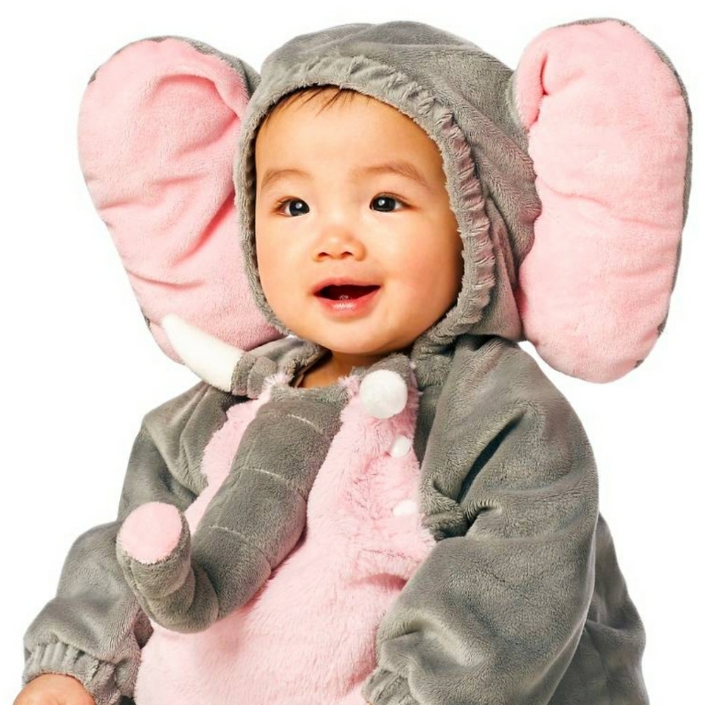Adorable baby elephant costume